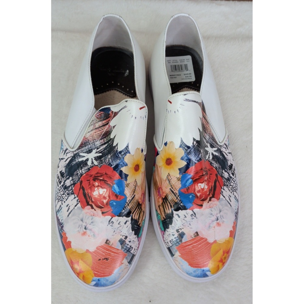 Robert Graham Buddy RG5485s White Leather Sneakers